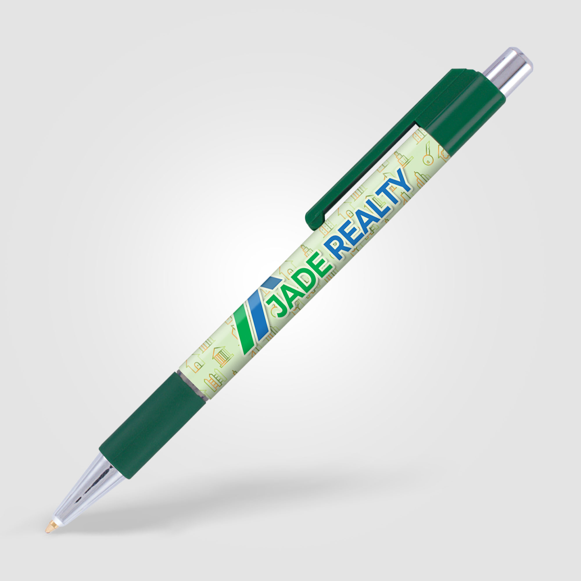 Stylo à bille publicitaire - Astaire Vert 